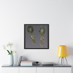 Framed Poster, Horizontal (Africa Art)