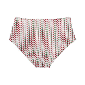 High-Waist Hipster Bikini Bottom (AOP)