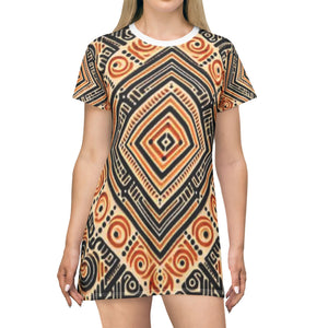 T-Shirt Dress (AOP)