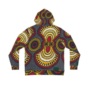 Men's Hoodie (AOP), African print hoodie, African-inspired men's clothing,African fashion,