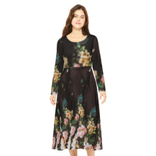 Charger l&#39;image dans la galerie, Women&#39;s Long Sleeve Dance Dress (AOP)