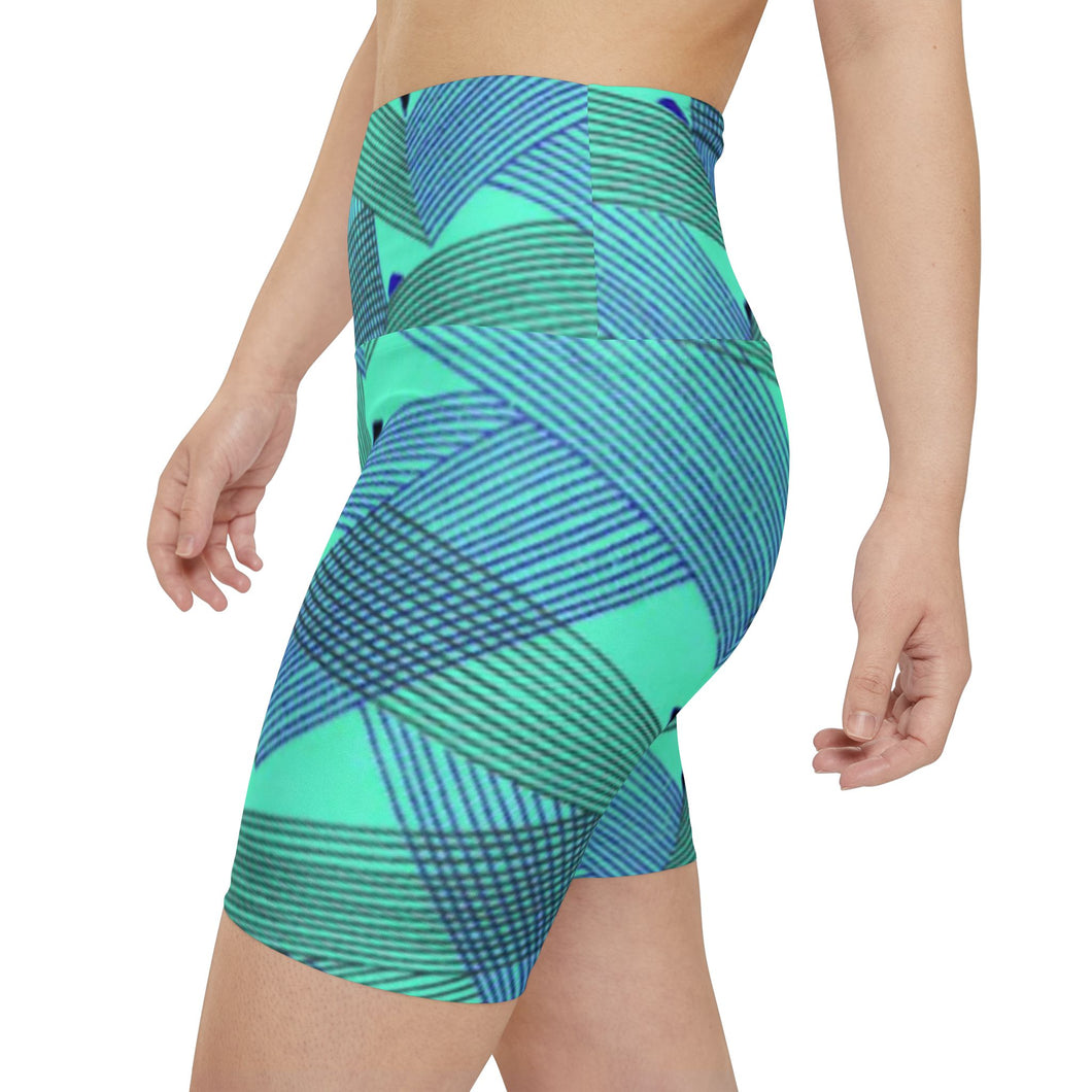 Women's Workout Shorts (AOP)