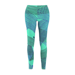 Women's Cut & Sew Casual Leggings (AOP)