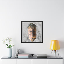 Charger l&#39;image dans la galerie, Framed Poster of African wooden masks which are beautiful art objects traditionally used for ceremonies