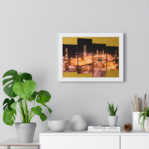 Islamic Canvas Pictures of Mecca Kaaba at Hajj