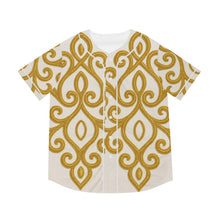 Charger l&#39;image dans la galerie, Chemise Homme Élégante – Motif Tourbillon Doré ( #StyleMasculin &nbsp; #Tendance2025 #ChemiseMotif  #IdéeCadeauHomme #FêteDesPères ; #ChicEtDécontracté  #ChemiseOriginale )