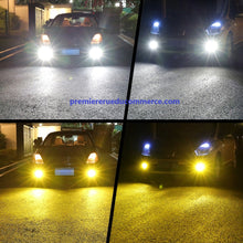 Charger l&#39;image dans la galerie, Feu Antibrouillard Bicolore avec Lampe 30 LED SMD-2525 2 PCS V6 880 DC9-36V 30W 3000LM IP65 POUR VOITURE