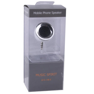 Haut-parleur pour téléphone portable 3 W avec prise jack 3,5 mm (blanc, Noir)
