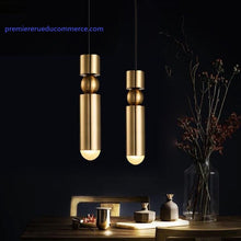 Charger l&#39;image dans la galerie, Lustre; et créatif pour comptoir de bar, restaurant, chambre à coucher, chevet, style moderne( #LuminaireDesign  #DécoIntérieure  #LampeCréative  #SuspensionBois  #ÉclairageNaturel  #DécoMaison  #LuminaireChambre  #LustreRestaurant  )