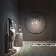 Charger l&#39;image dans la galerie, Lustre; et créatif pour comptoir de bar, restaurant, chambre à coucher, chevet, style moderne( #LuminaireDesign  #DécoIntérieure  #LampeCréative  #SuspensionBois  #ÉclairageNaturel  #DécoMaison  #LuminaireChambre  #LustreRestaurant  )