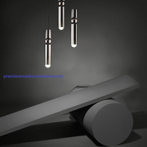 Lustre; et créatif pour comptoir de bar, restaurant, chambre à coucher, chevet, style moderne( #LuminaireDesign  #DécoIntérieure  #LampeCréative  #SuspensionBois  #ÉclairageNaturel  #DécoMaison  #LuminaireChambre  #LustreRestaurant  )
