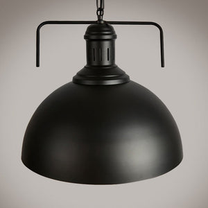 Suspension rétro industrielle créative en fer à une tête, ampoule E27, idéale pour cuisine, salle à manger, chambre à coucher, salon