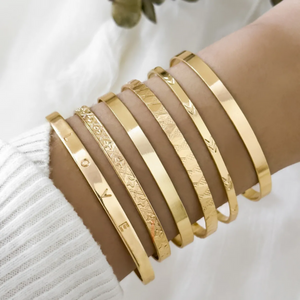 Ensemble de bracelets simples multicouches de style bohème