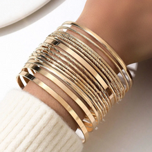 Charger l&#39;image dans la galerie, Ensemble de bracelets simples multicouches de style bohème