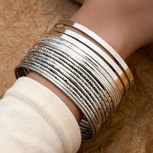 Charger l&#39;image dans la galerie, Ensemble de bracelets simples multicouches de style bohème