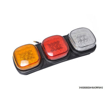 Charger l&#39;image dans la galerie, Feux de freinage pour remorque / camion,côté droit et gauche , forme carrée LED , 24V