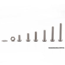 Charger l&#39;image dans la galerie, Vis et écrous en acier inoxydable M3 M4 M5 M6 , Vis à tête cylindrique à six pans creux , kit d&#39;assortiment de clés pour joints