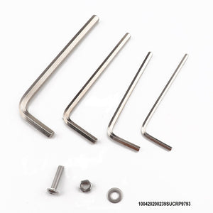 Vis et écrous en acier inoxydable M3 M4 M5 M6 , Vis à tête cylindrique à six pans creux , kit d'assortiment de clés pour joints