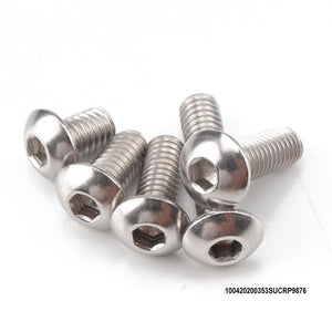 Vis et écrous en acier inoxydable M3 M4 M5 M6 , Vis à tête cylindrique à six pans creux , kit d'assortiment de clés pour joints
