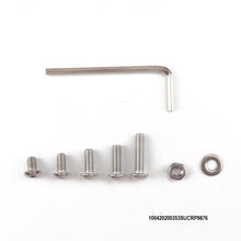 Charger l&#39;image dans la galerie, Vis et écrous en acier inoxydable M3 M4 M5 M6 , Vis à tête cylindrique à six pans creux , kit d&#39;assortiment de clés pour joints