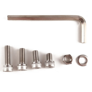 Vis et écrous en acier inoxydable M3 M4 M5 M6 , Vis à tête cylindrique à six pans creux , kit d'assortiment de clés pour joints