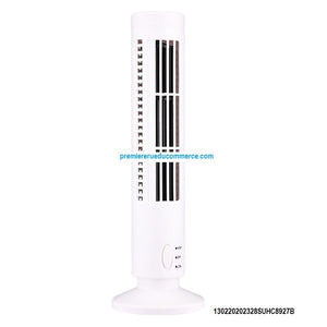 Ventilateur électrique USB enforme de  tour sans feuilles Ventilateur de climatisation