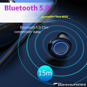 Mini écouteurs Bluetooth sans fil ( sport), Bluetooth 5.0