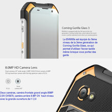 Charger l&#39;image dans la galerie, Téléphone Blackview BV6000S à triple-protection, 2 Go + 16 Go IP68 étanche à la poussière, antichoc, 4,7 pouces, Android 7.0 MTK6737T Quad-core 1.5GHz, réseau: 4G