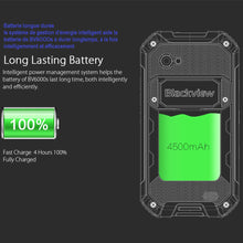 Charger l&#39;image dans la galerie, Téléphone Blackview BV6000S à triple-protection, 2 Go + 16 Go IP68 étanche à la poussière, antichoc, 4,7 pouces, Android 7.0 MTK6737T Quad-core 1.5GHz, réseau: 4G