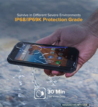 Charger l&#39;image dans la galerie, Ulefone Armor X6 Rugged Phone, 2GB+16GB  ,  IP68/IP69K Waterproof Dustproof Shockproof, Face Identification, 4000mAh Battery, 5.0 inch Android 9.0 MTK6580A/W Quad Core up to 1.3GHz, Network: 3G