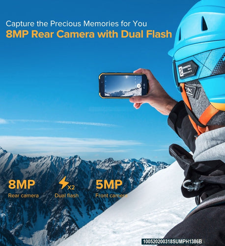 Ulefone Armor X6 Rugged Phone, 2GB+16GB  ,  IP68/IP69K Waterproof Dustproof Shockproof, Face Identification, 4000mAh Battery, 5.0 inch Android 9.0 MTK6580A/W Quad Core up to 1.3GHz, Network: 3G