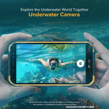 Charger l&#39;image dans la galerie, Ulefone Armor X6 Rugged Phone, 2GB+16GB  ,  IP68/IP69K Waterproof Dustproof Shockproof, Face Identification, 4000mAh Battery, 5.0 inch Android 9.0 MTK6580A/W Quad Core up to 1.3GHz, Network: 3G
