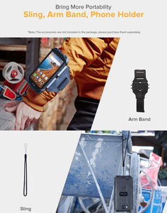 Ulefone Armor X6 Rugged Phone, 2GB+16GB  ,  IP68/IP69K Waterproof Dustproof Shockproof, Face Identification, 4000mAh Battery, 5.0 inch Android 9.0 MTK6580A/W Quad Core up to 1.3GHz, Network: 3G