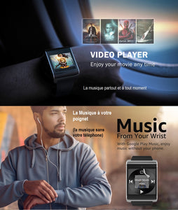 DOMINO DM2018 Smart Watch Phone, 1GB+16GB 1.54 inch Android 6.0, MTK6737M Quad Core 1.1GHz, Network: 3G, 1.3MP Camera / Heart Rate / Pedometer / GPS / WiFi / Bluetooth / SOS