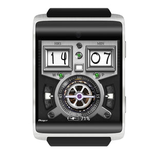 DOMINO DM2018 Smart Watch Phone, 1GB+16GB 1.54 inch Android 6.0, MTK6737M Quad Core 1.1GHz, Network: 3G, 1.3MP Camera / Heart Rate / Pedometer / GPS / WiFi / Bluetooth / SOS