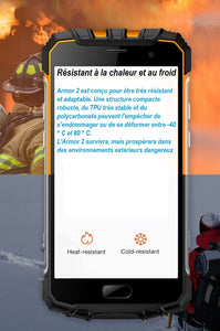 Téléphone robuste Ulefone Armor 2, 6 Go + 64 Go , IP68 étanche à la poussière antichoc, identification d'empreintes digitales, 5.0 pouces Android 7.0  4G, NFC, OTG, Dual SIM ...