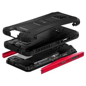Téléphone robuste Ulefone Armor 8, 4 Go + 64 Go, triples caméras arrière , IP68 / IP69K étanche à la poussière, antichoc, identification du visage et d...