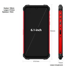 Charger l&#39;image dans la galerie, Téléphone robuste Ulefone Armor 8, 4 Go + 64 Go, triples caméras arrière , IP68 / IP69K étanche à la poussière, antichoc, identification du visage et d...