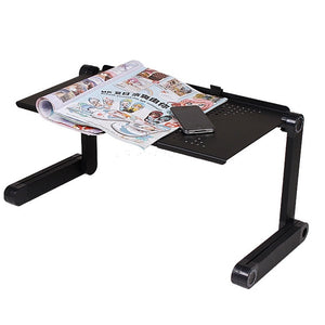 Support de bureau portable en alliage d'aluminium ,pliable réglable à 360 degrés, pour ordinateur portable
