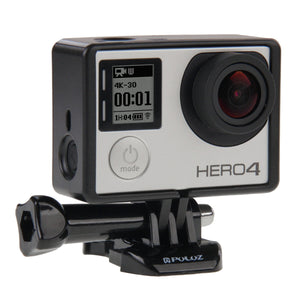 Boîtier de protection avec cadre de fixation standard,avec vis pour GoPro ...