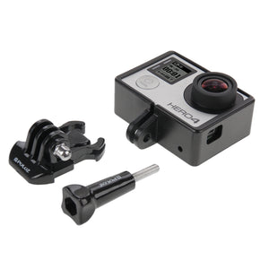 Boîtier de protection avec cadre de fixation standard,avec vis pour GoPro ...