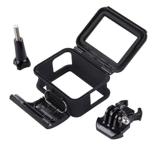 Boîtier de protection avec cadre de fixation standard,avec vis pour GoPro ...