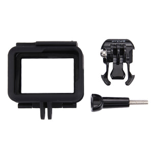 Boîtier de protection avec cadre de fixation standard,avec vis pour GoPro ...