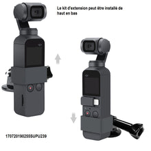 Charger l&#39;image dans la galerie, Cadre support d&#39;expansion PULUZ avec adaptateur et vis pour DJI OSMO Pocket