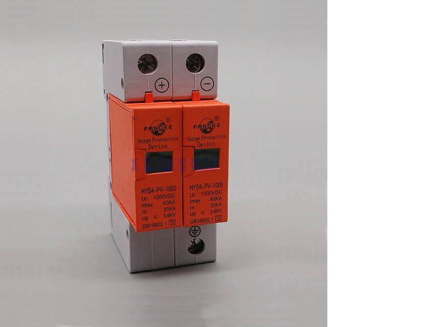 Parasurtenseur 500V 800V 1000V 2P 20 ~ 40KA,contre basse tension et surtension