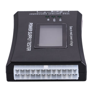 Testeur d'alimentation PC 20/24 Pin PSU ATX SATA HD, Écran LCD numérique PC Ordinateur,testeur de courant pour téléphones mobiles...