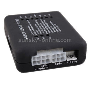 Testeur d'alimentation PC 20/24 Pin PSU ATX SATA HD, Écran LCD numérique PC Ordinateur,testeur de courant pour téléphones mobiles...