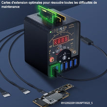 Charger l&#39;image dans la galerie, Instrument de diagnostic cc d&#39;alimentation isolée de wattmètre (affichage numérique)