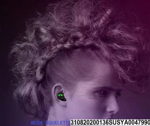 Écouteur Bluetooth sans fil  avec micro, annulation du bruit ,Hi-Fi basse stéréo Ultra, Mini écouteurs mains libres