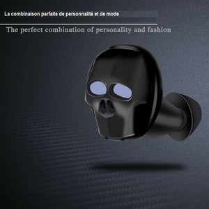 Écouteur Bluetooth sans fil  avec micro, annulation du bruit ,Hi-Fi basse stéréo Ultra, Mini écouteurs mains libres